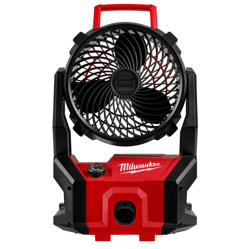 Milwaukee M18 Brushless Fan with PACKOUT Compatibility, model 0818-20, cordless jobsite personal fan