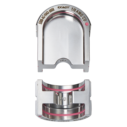 Milwaukee EXACT 1/0 Copper 12T U-Style Die 49-12-U01AC