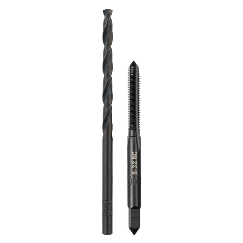 8-32 NC Straight Flute Plug Tap & #29 Drill Bit 49-57-5521