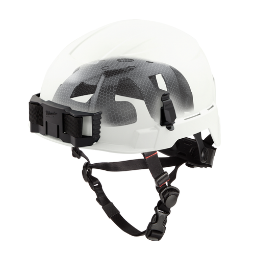 Milwaukee BOLT Safety Helmet with IMPACT ARMOR Liner - Type 2, Class E, White, no brim
