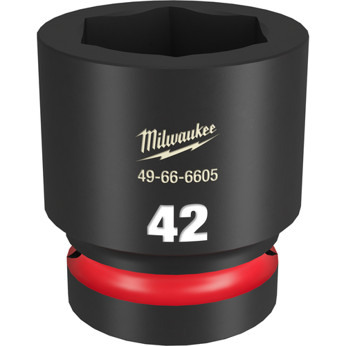 SHOCKWAVE Impact Duty 1" Drive 42MM Standard 6 Point Socket 49-66-6605