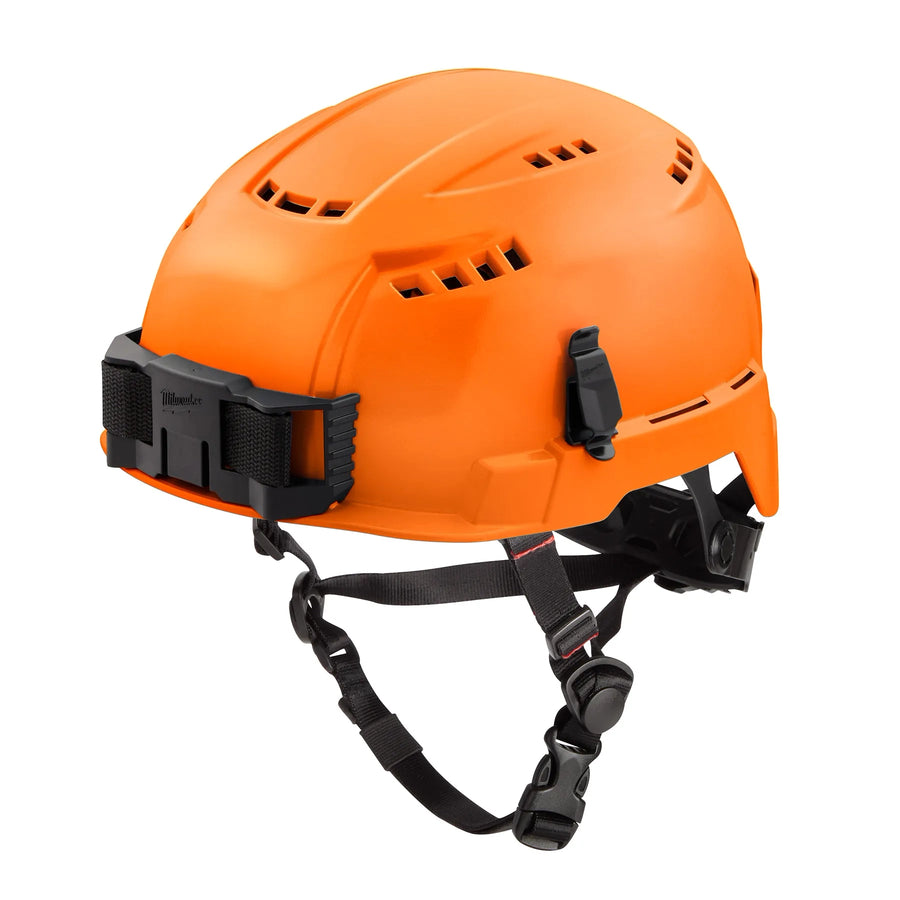 Milwaukee BOLT Vented Safety Helmet - Type 2, Class C, Orange, no brim