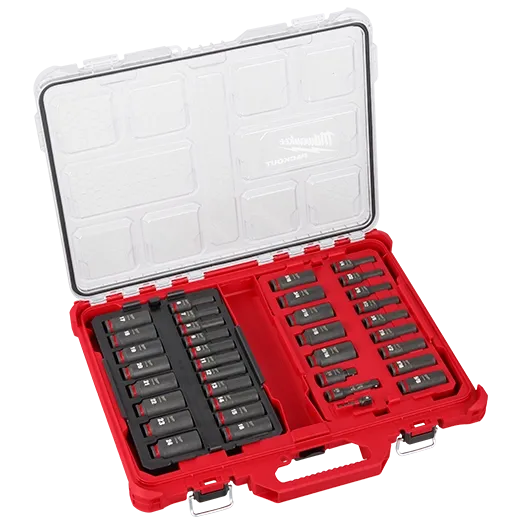 SHOCKWAVE Impact Duty™ Socket 3/8” Dr 36PC PACKOUT Set