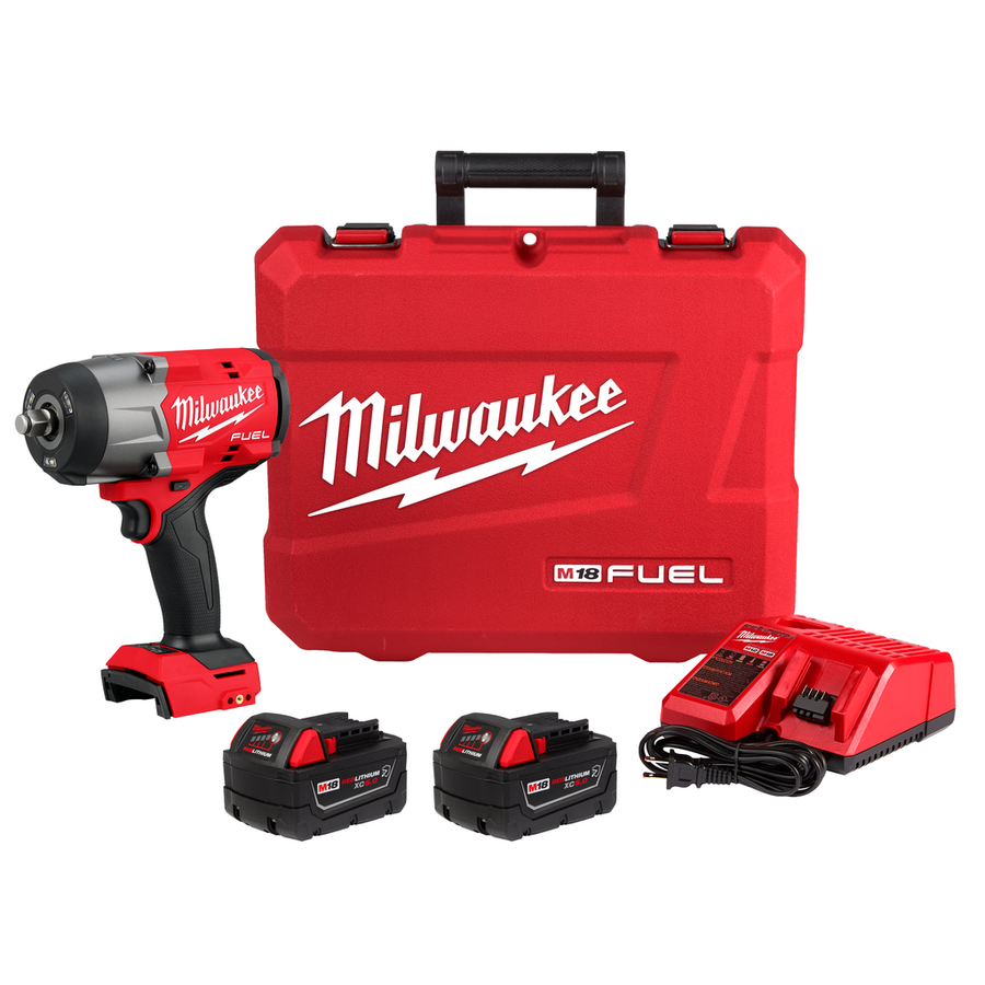 Milwaukee M18 FUEL 1/2 inch High Torque Impact Wrench with Friction Ring Kit, model 2967-22