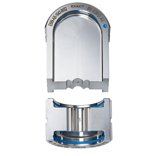 EXACT #8 Aluminum 12T U-Style Die 49-12-U008