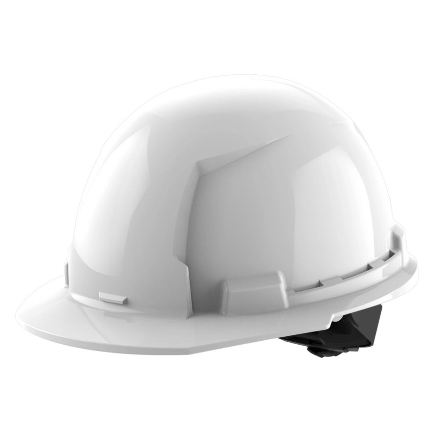 Milwaukee BOLT Hard Hat w/ Ratcheting Suspension - Type 1, Class E, White, front brim
