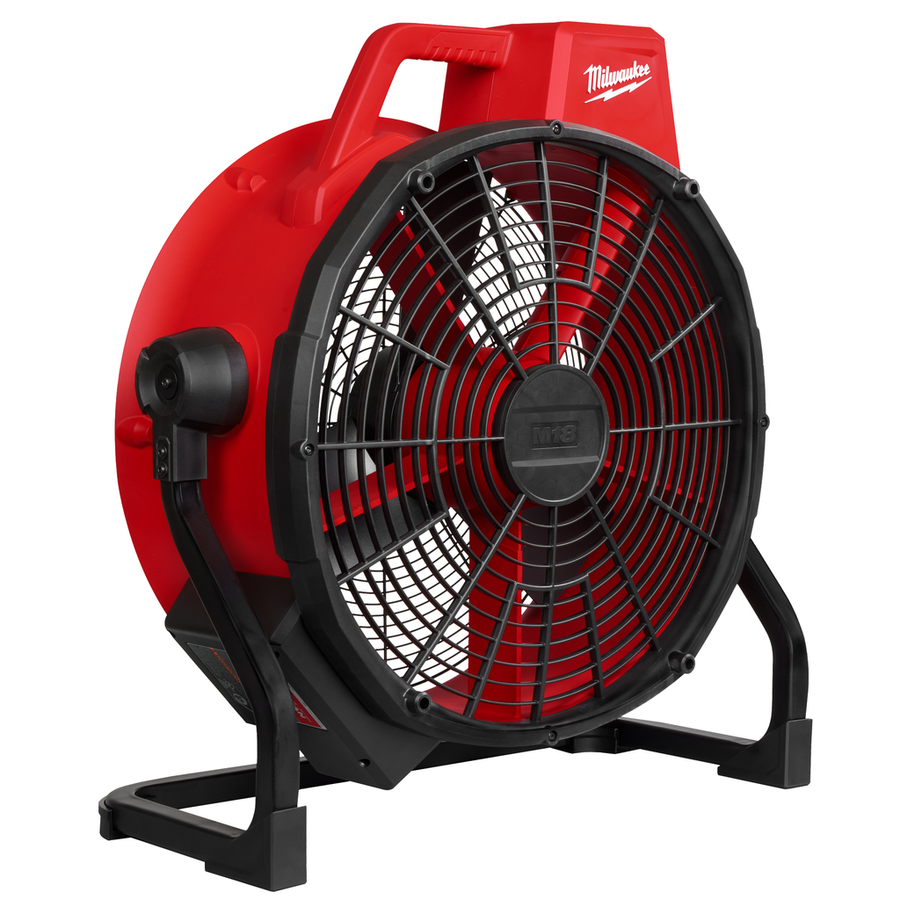 Milwaukee M18 Brushless 18 inch cordless job site Fan, model 0821-20