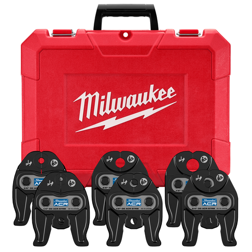 Milwaukee 1/4 inch to 7/8 inch Streamline ACR Press Jaw Kit 49-16-2461M for the M12 FORCE LOGIC Press Tool