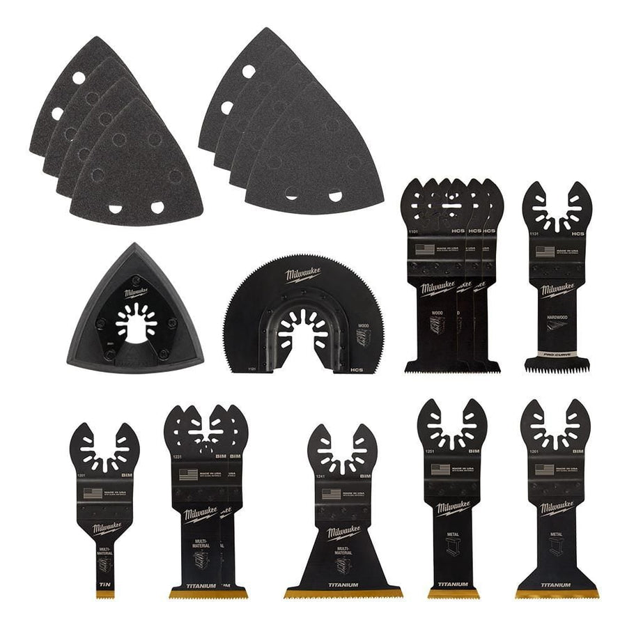 Milwaukee OPEN-LOK 20PC Oscillating Multi-Tool Blade Set 49-10-9920