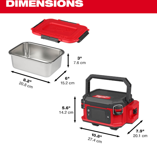 Stainless Steel Container for M18™ Jobsite Lunch Warmer (PRE-SALE)