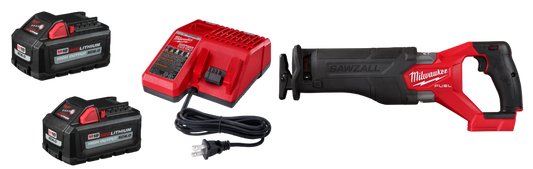 Milwaukee 48-59-1862S M18 2-Pack Start Kit w/ FREE M18 SAWZALL 2821-20