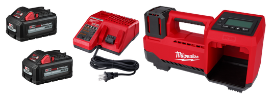 Milwaukee 48-59-1862S M18 2-Pack Start Kit w/ FREE M18 Tire Inflator 2848-20