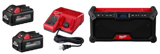 Milwaukee 48-59-1862S M18 2-Pack Start Kit w/ FREE M18 Bluetooth Jobsite Radio 2952-20
