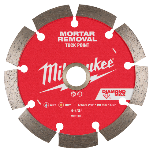 4-1/2" DIAMOND MAX Tuck Point Diamond Blade 49-93-7405