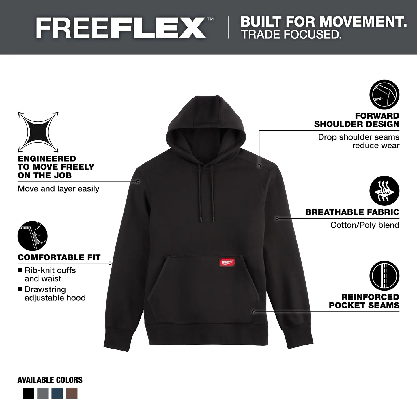 FREEFLEX™ Pullover Hoodie