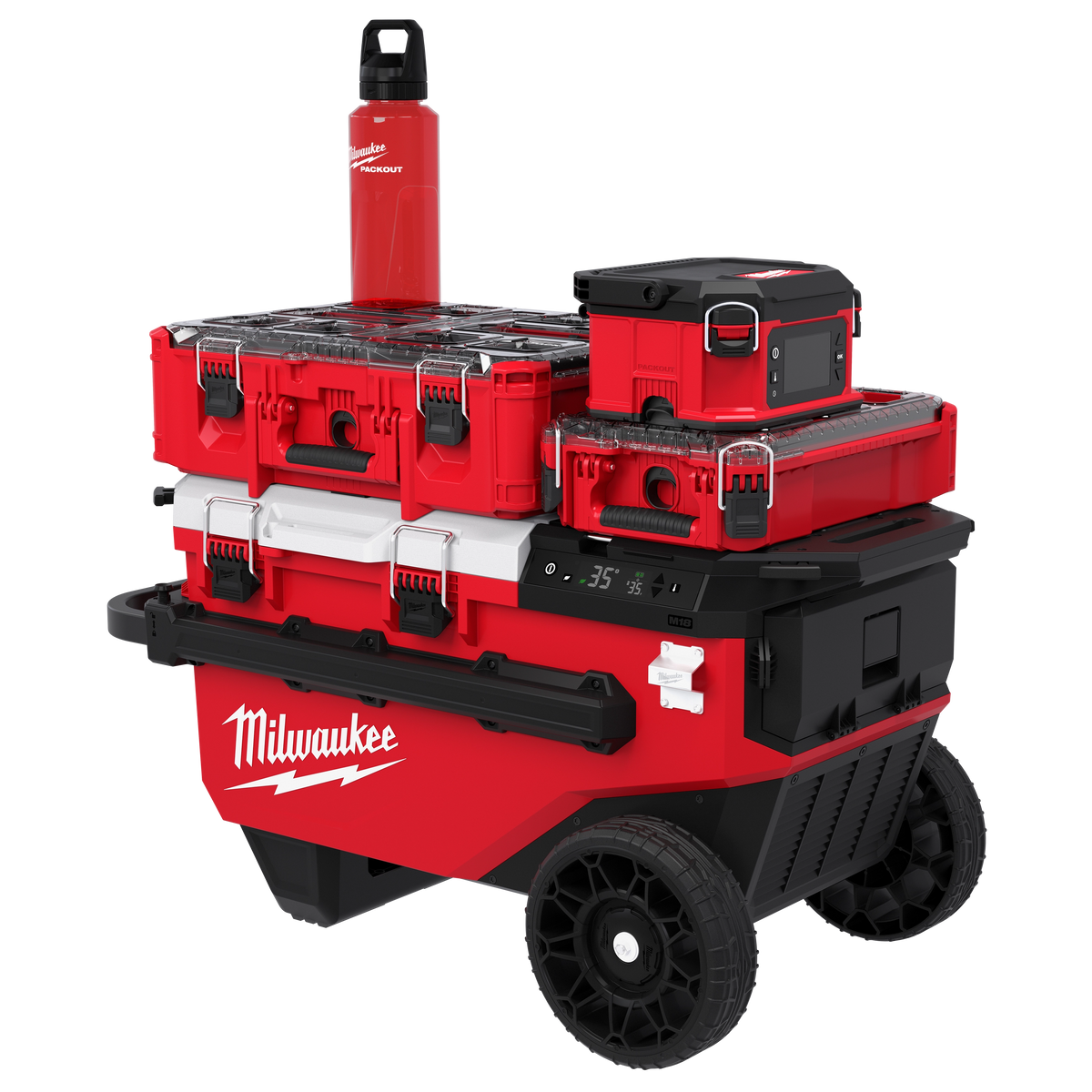 Milwaukee M18 30QT Rolling Fridge 0810-20 - view 2
