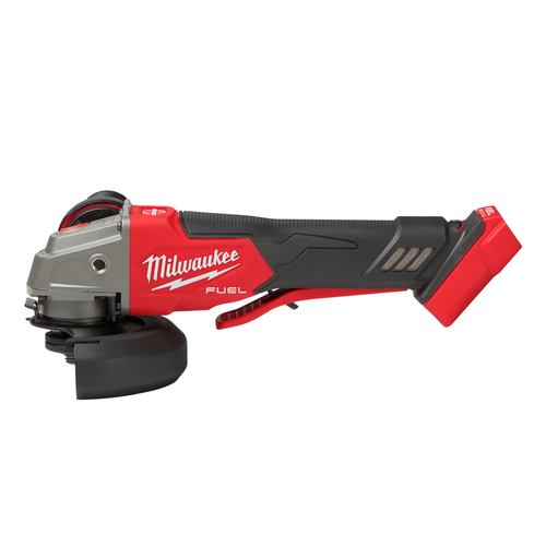 Milwaukee M18 FUEL 4-1/2 in / 5 in Variable Speed Braking Angle Grinder, paddle switch no-lock, model 2888-20 (bare tool)