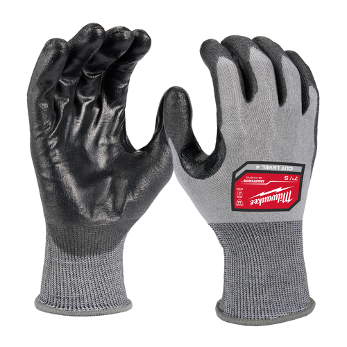 Milwaukee 12 Pair Cut Level 4 High Dexterity Polyurethane Dipped Gloves