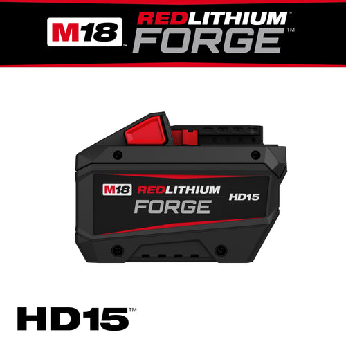 Milwaukee M18 REDLITHIUM FORGE HD15 Battery 48-11-1819