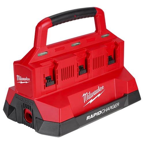Milwaukee M18 PACKOUT Six Bay Rapid Charger 48-59-1809, the charger included in kit 48-59-1865POC