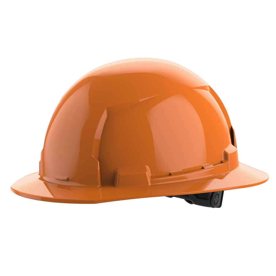 Milwaukee BOLT Orange Front Brim Hard Hat w/6pt Ratcheting Suspension - Type 1, Class E 48-73-1133C