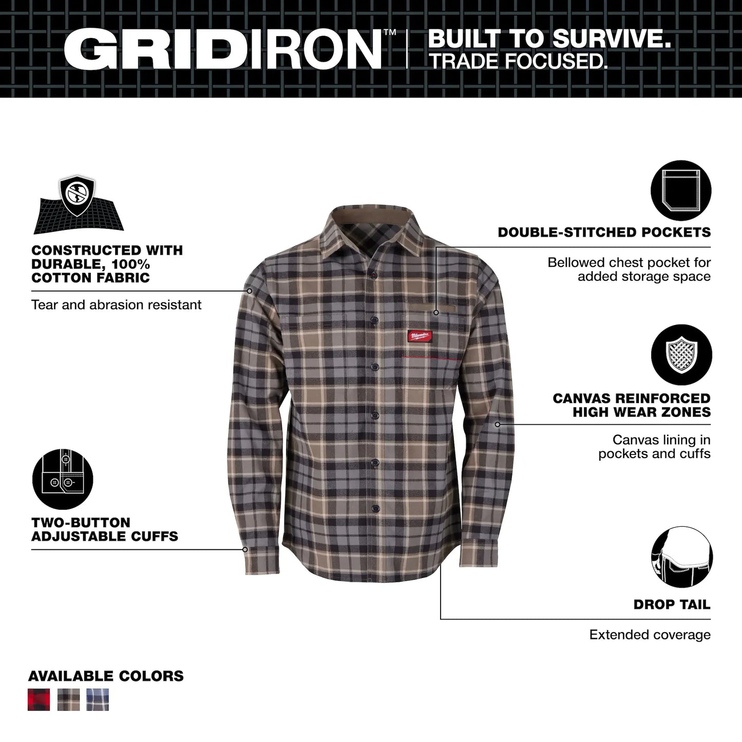 GRIDIRON™ Flannel Shirt