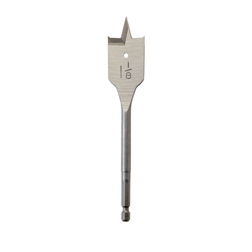 Flat Boring Bit 1-1/8" x 6" 48-27-1121