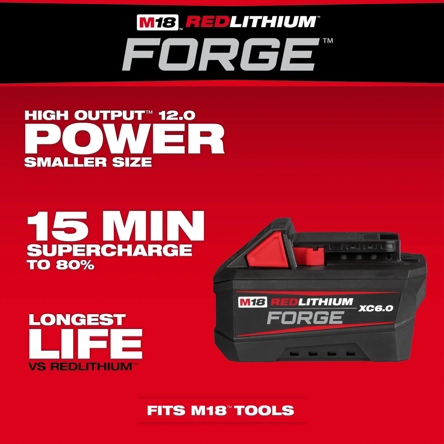 M18™ REDLITHIUM™ FORGE™ XC6.0 Battery Pack