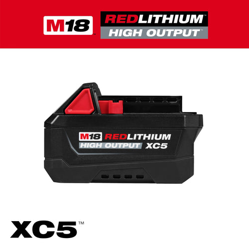 Milwaukee M18 REDLITHIUM HIGH OUTPUT XC5.0 Battery 48-11-1855