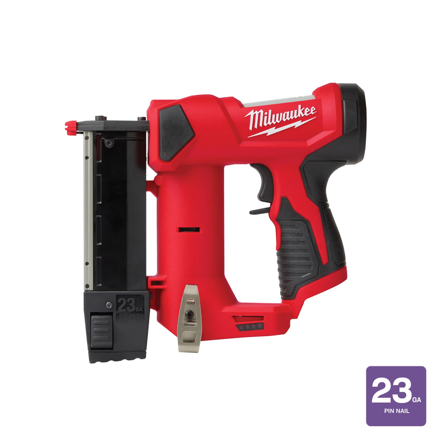 Milwaukee M12 23 Gauge Pin Nailer 2540-20 cordless finish nailer