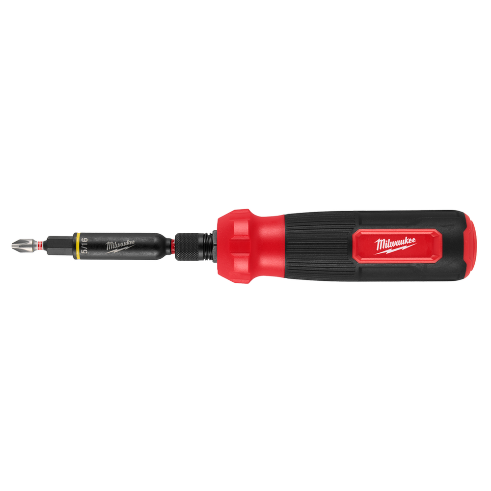 Milwaukee 8-in-1 Multi-Bit & Nut Driver 48-22-2922 with SHOCKWAVE Impact Duty bits and nut drivers