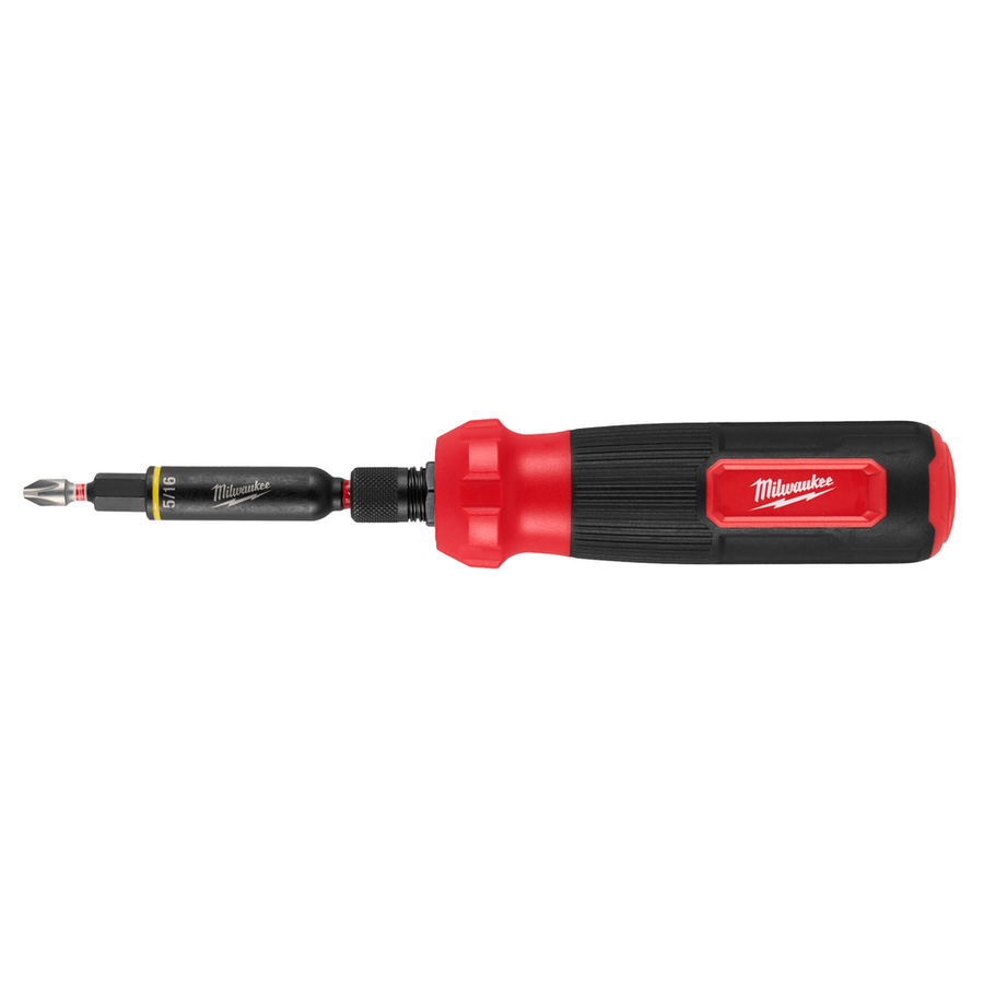 Milwaukee 8-in-1 Multi-Bit & Nut Driver 48-22-2922 with SHOCKWAVE Impact Duty bits and nut drivers