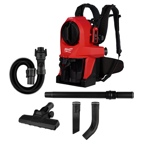 Milwaukee M18 FUEL 3-in-1 Backpack Vacuum model 0895-20 cordless dry-only job site vacuum