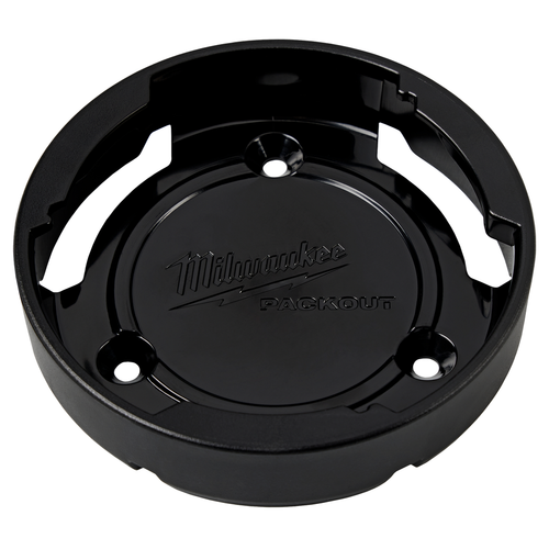 Milwaukee PACKOUT Twist to Lock Mount 48-22-8399, a 3-pack of impact-resistant plastic mounts for PACKOUT tumblers and bottles