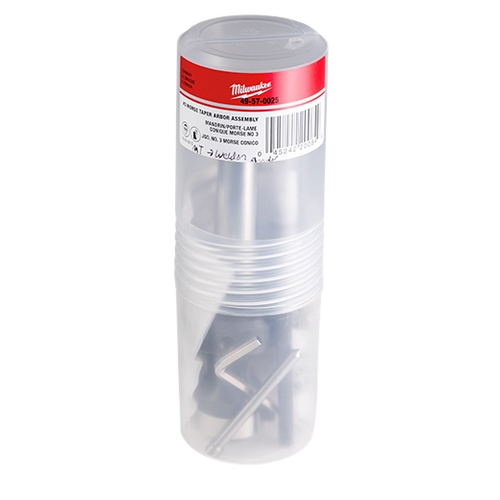 Milwaukee #3 Morse Taper to Weldon Shank Arbor 49-57-0025