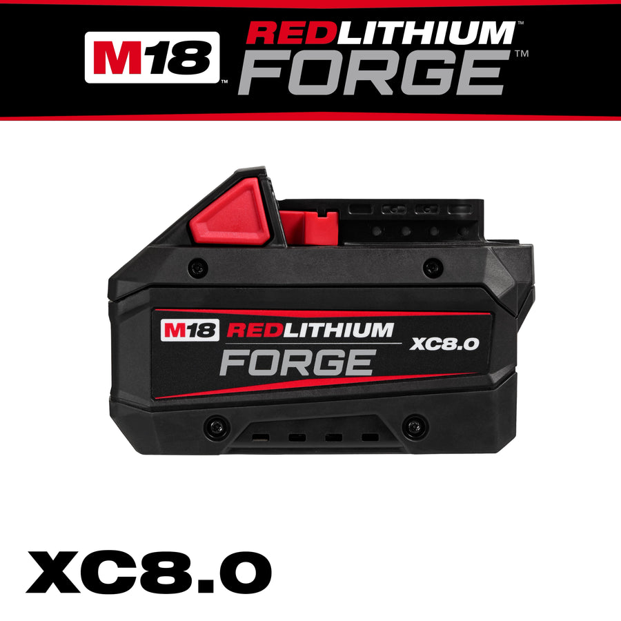 Milwaukee M18 REDLITHIUM FORGE XC8.0 battery 48-11-1881, the battery included in kit 48-59-1881SC