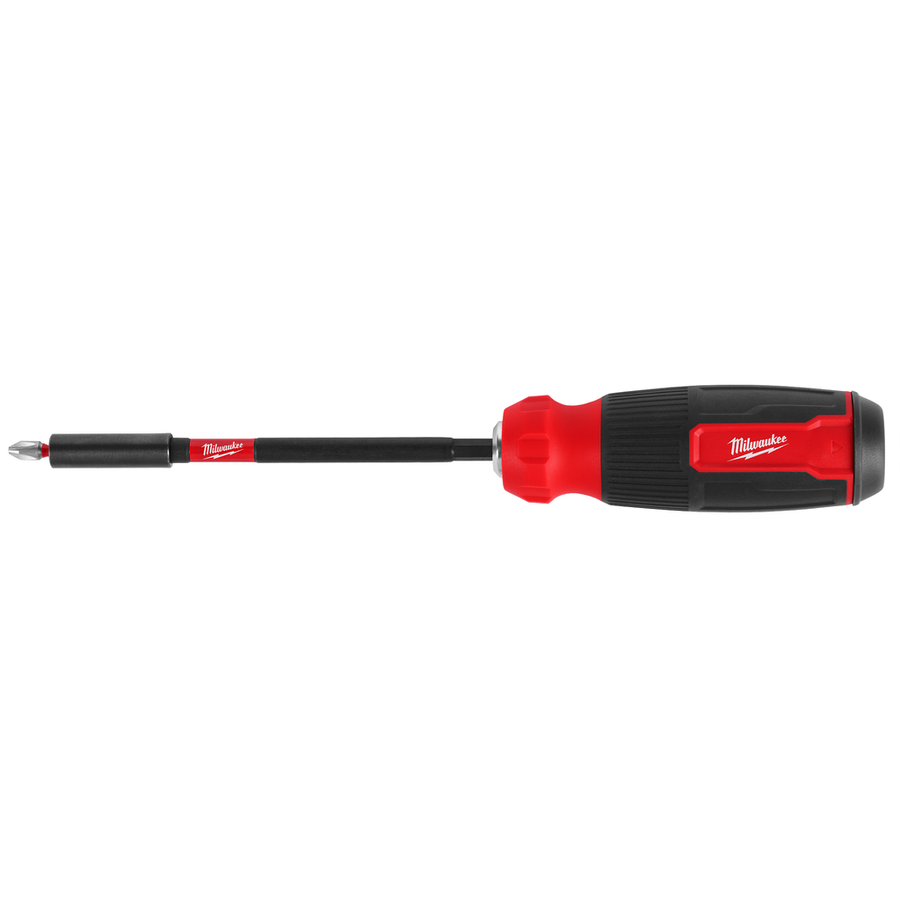 Milwaukee 14-in-1 Multi-Bit Screwdriver 48-22-2915 with SHOCKWAVE Impact Duty bits and in-handle storage