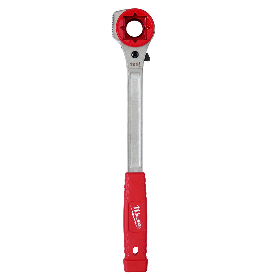 Milwaukee 48-22-9213M Lineman's High-Leverage Ratcheting Wrench with Milled Strike Face