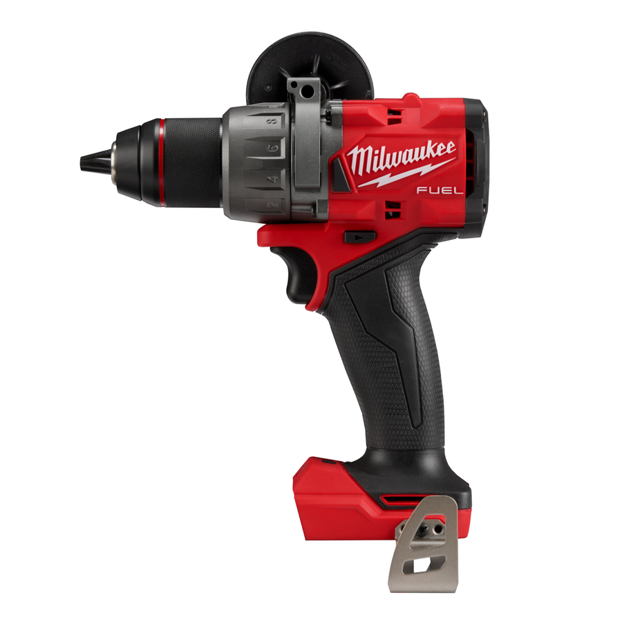 Milwaukee M18 FUEL 1/2 inch Hammer Drill/Driver model 2904-20 cordless bare tool in black and red