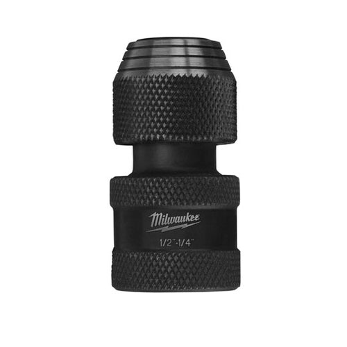Milwaukee SHOCKWAVE Impact Duty 1/2 in. Square to 1/4 in. Hex Adapter 48-03-4410