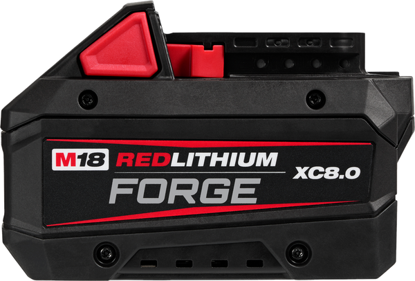 Free: Milwaukee M18 REDLITHIUM FORGE XC8.0 battery 48-11-1881