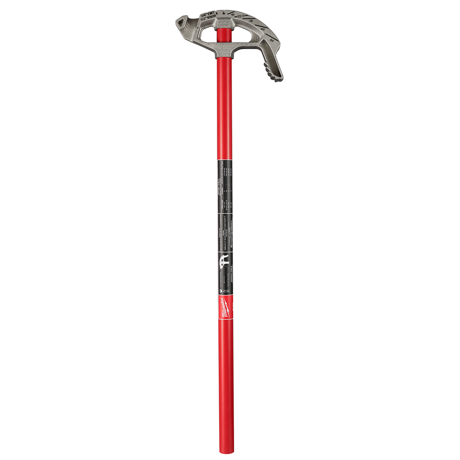 Milwaukee 3/4 inch EMT Aluminum Conduit Bender 48-22-4071 with high-contrast angle markings on the shoe