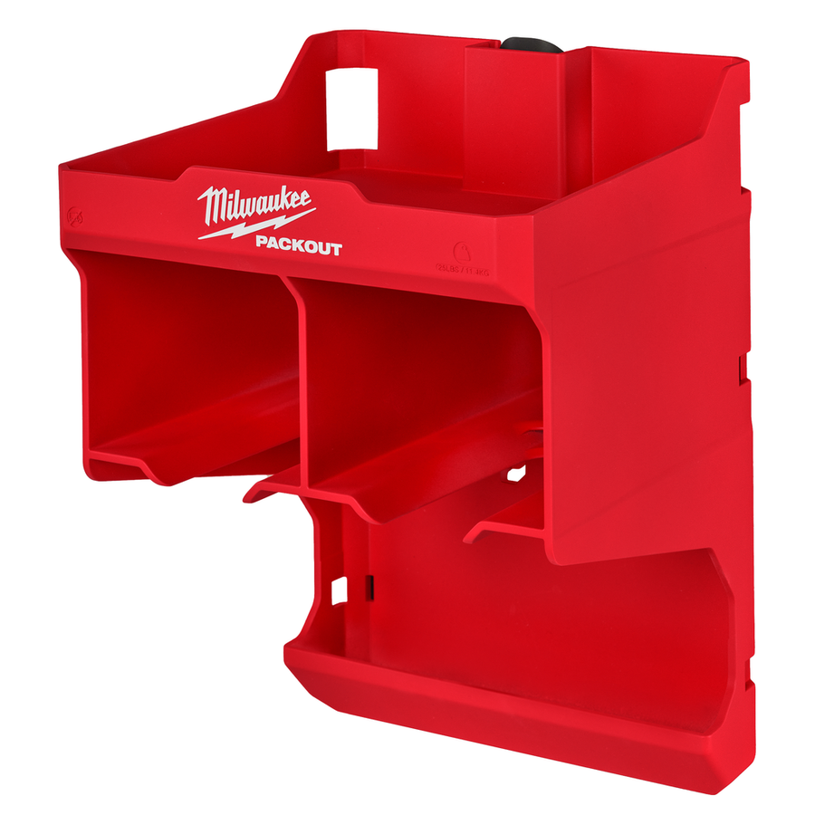 Milwaukee PACKOUT Tool Station 48-22-8343 wall-mounted holder for drills and impact wrenches
