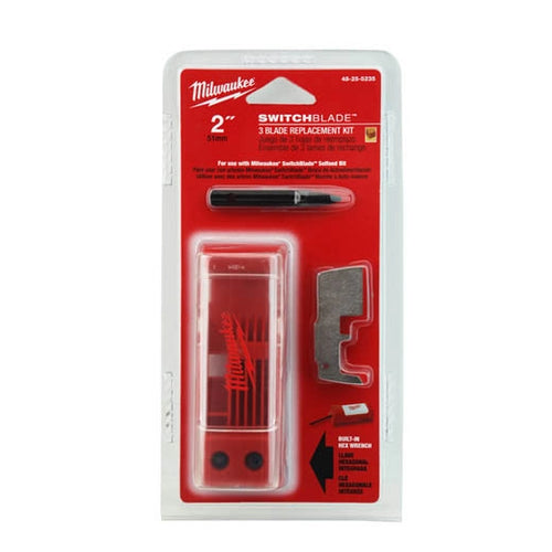 Milwaukee SWITCHBLADE 3 Blade Replacement 2 in. Kit 48-25-5235
