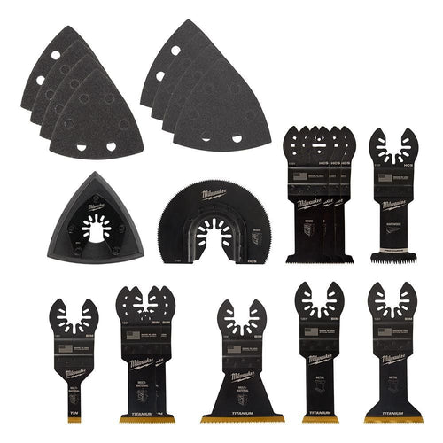 Milwaukee OPEN-LOK 20PC Oscillating Multi-Tool Blade Set 49-10-9920
