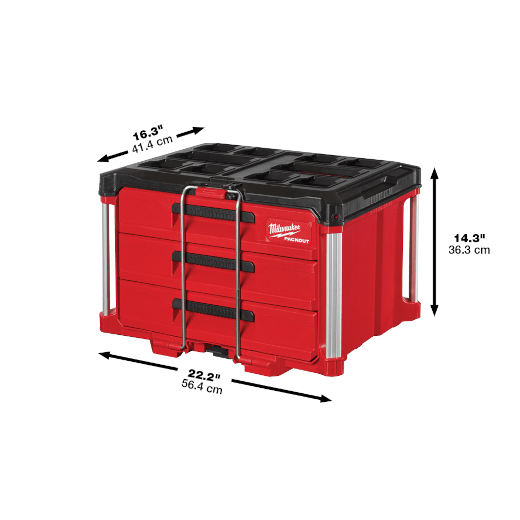 PACKOUT™ 3-Drawer Tool Box